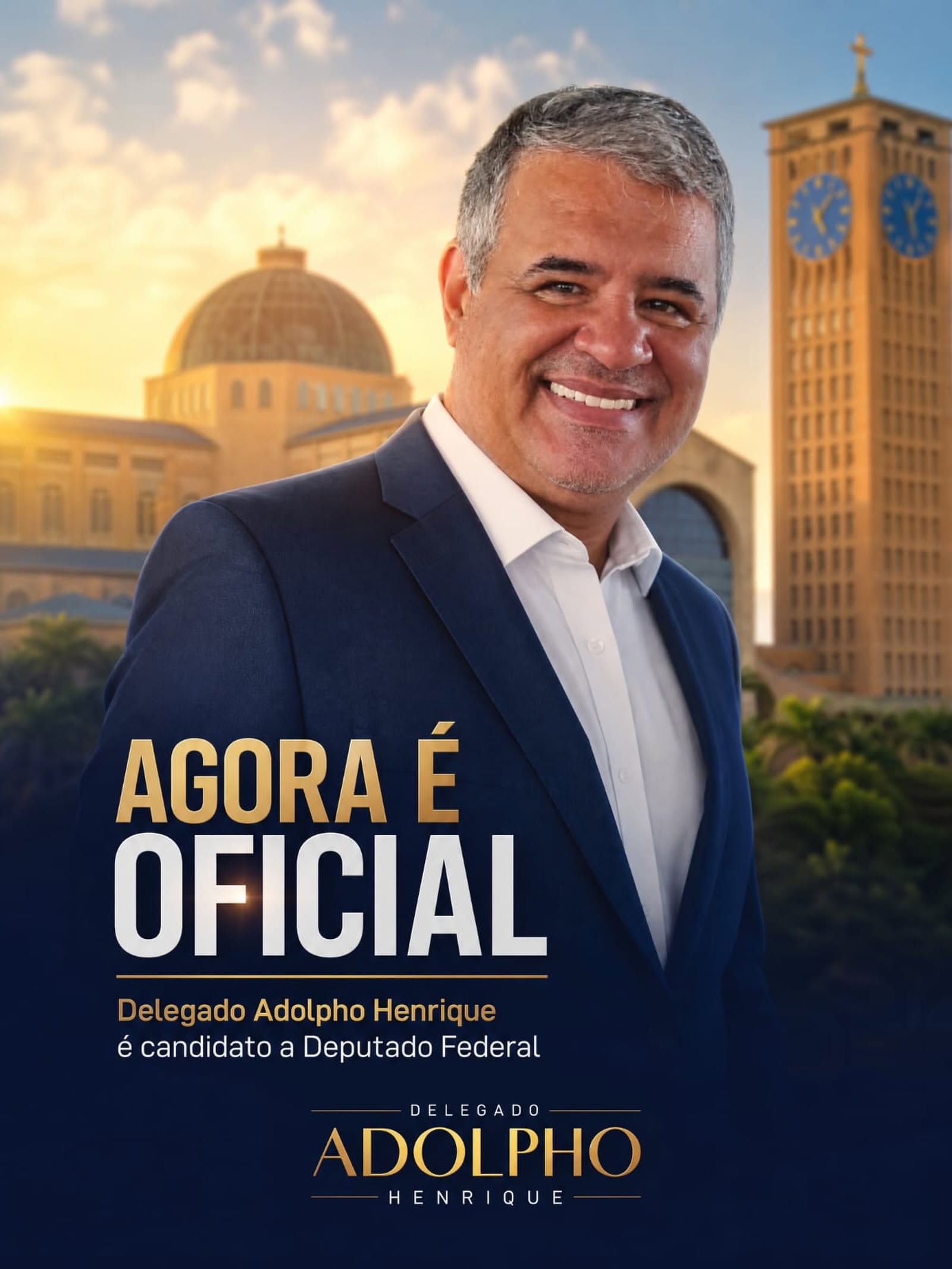 Delegado Adolpho Henrique na campanha - foto 2