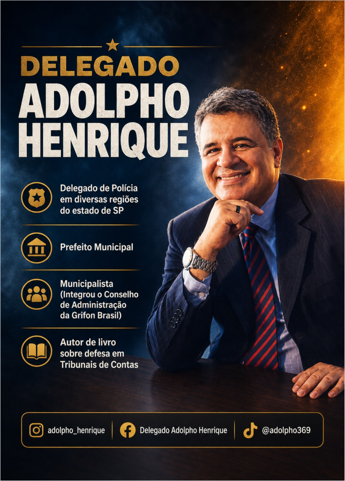 Delegado Adolpho Henrique na campanha - foto 3